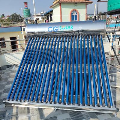 CG 300 Ltr Solar Water Heater -24T-SS Tank